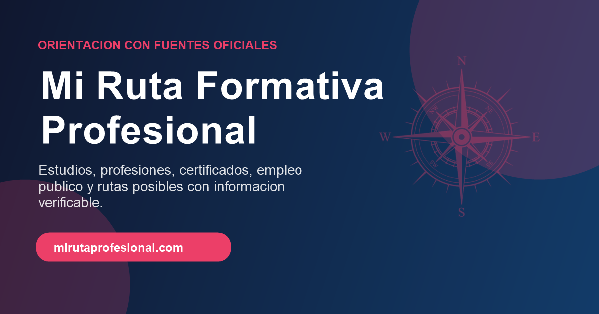 Mi Ruta Formativa Profesional